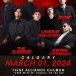 Adie, Unique Salonga, The Juans and Kean Cipriano – Calgary March 1 2024
